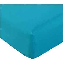 Rohi Luxury Extra Deep 16" 40CM Deep Fitted Bed Sheets – Easy Care Deep Fitted Mattress Bed Sheets (Teal, Double)