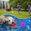 Valuepeak 4 Pack 4.5” Squeaky Dog Balls for Large and