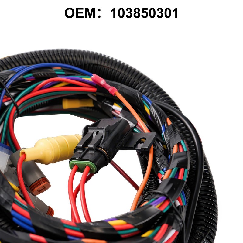 Golf Cart Control Wiring Harness, OEM 103850301 Harness, Golf Cart