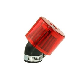 101 OCTANE Air Filter Air-System 45 Degree -35mm - red