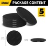5 Pack 6 Inch Sanding Interface Pads, Hook and Loop