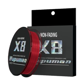 WUPUMAN PE Fishing Line, 8 Braided, No Fading, (150M, 300M, 500M, 1000M) (0.4, 0.8, 1, 2, 2.5, 3.5, 4, 5, 6, 11, 14, 16, 20) High Strength, Sea Fishing, River Fishing