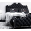 Black Mr Right Mrs Always Right Pillowcase Pair of Couples