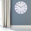 Radio Wave Wall Clock, Nordic, Stylish, No Noise, 3D Dimensional