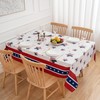 4th of July Tablecloth Rectangle Patriotic Memorial Day American Flag