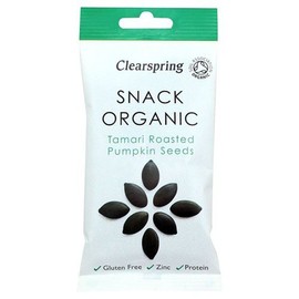 (2 Pack) - Clearspring - Org Tamari Rst Pumpkin Seeds | 30g | 2 PACK BUNDLE