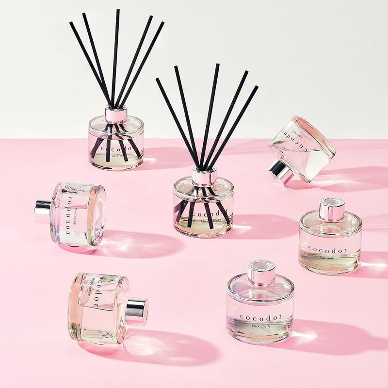 COCODOR Signature Reed Diffuser Set/April Breeze / 6.7oz /2 Pack/Home