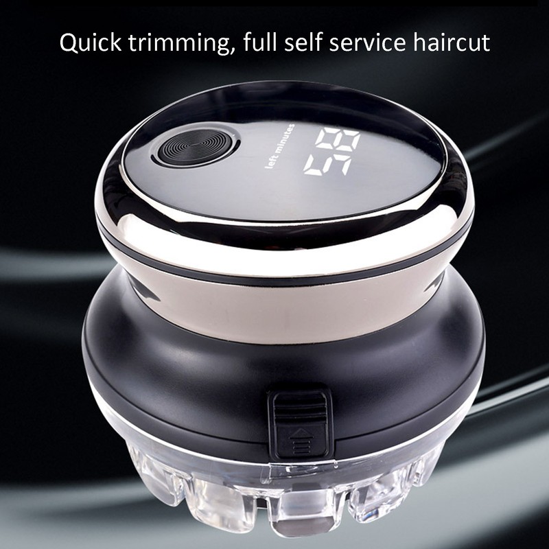 Steel Waterproof Electric Head Hair Shaver Rechargeable High Precision Hair