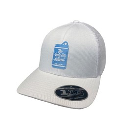 Black Clover Rowdy 2 Snapback Adjustable White Hat with Blue HD Patch