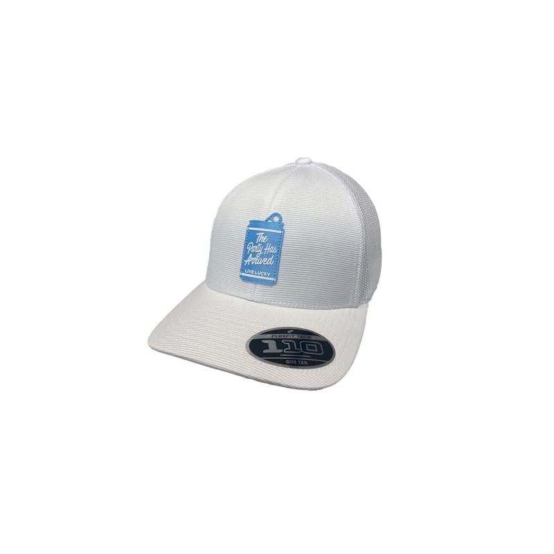 Black Clover Rowdy 2 Snapback Adjustable White Hat with Blue