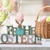 HERZONE Bunny Stand for Easter, Easter Bunny Figure Easter Decoration