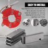 4-Piece 47770 Pipe Threading Die Set with Storage Case- Heavy