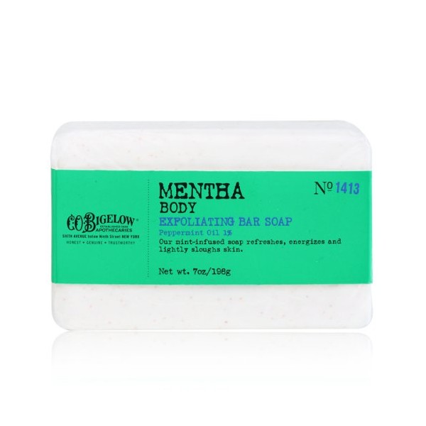 C.O. Bigelow Mentha Body Exfoliating Bar Soap 7.0 oz