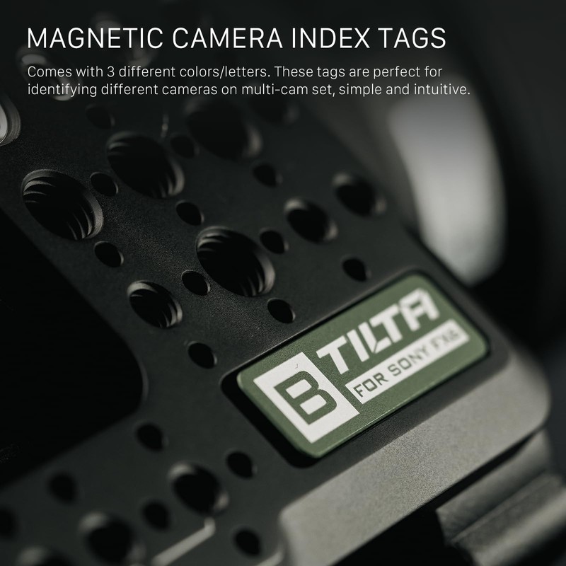 TILTA Side Mounting Plate Compatible with Sony FX6, with Camera