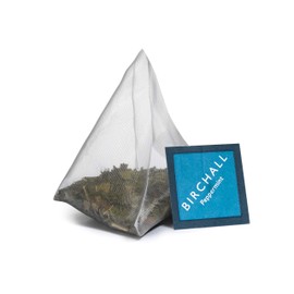 Birchall Tea Bags, Peppermint Tea Gift Set, Caffeine Free Tea Bursting with Full Flavour, Perfect Vegan Gifts, 80 Plant-Based Prism Tea Bags
