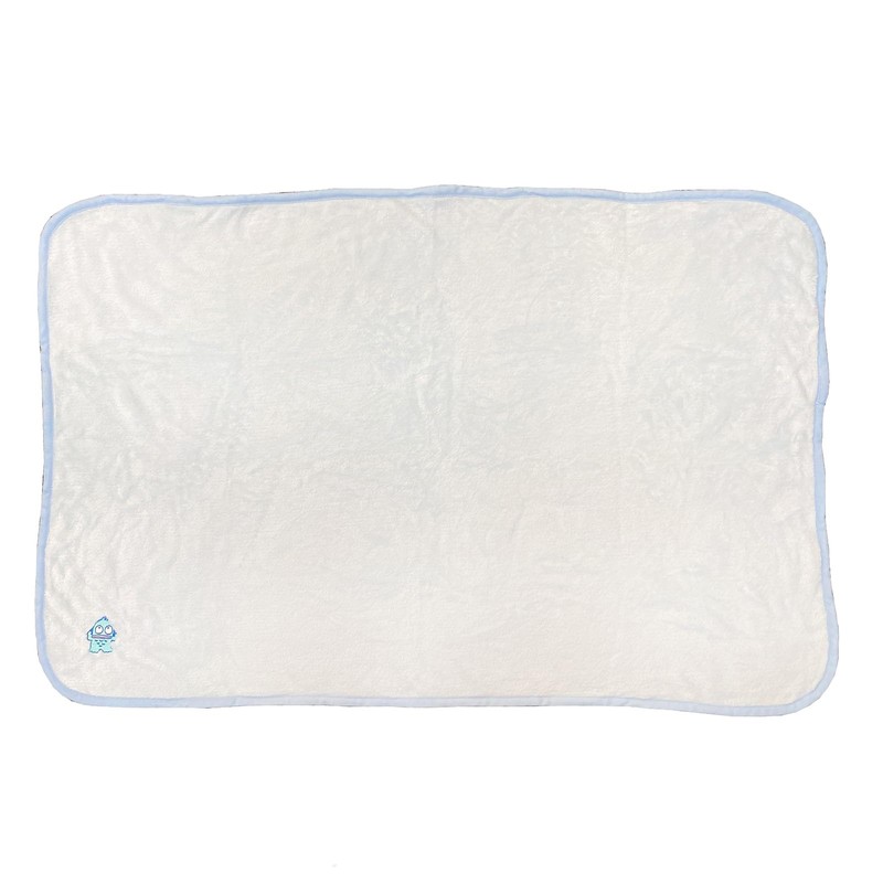 Marushin 3245012300 Mascot Blanket with Drawstring Sanrio Hangyodon, Fluffy Hangyodon,