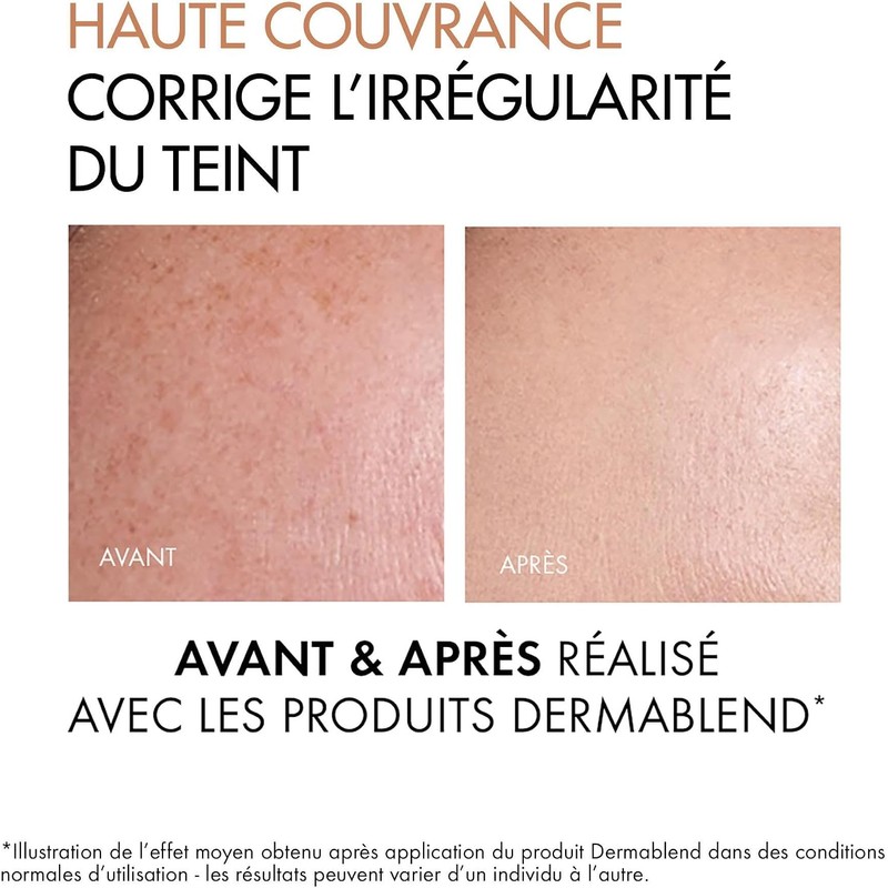 Vichy Dermablend smooth 35 sand 30ml base de maquillaje fluida