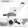 RATCHROLL Engine Compartment Brake Master Cylinder for Lexus ES350 2007-2012