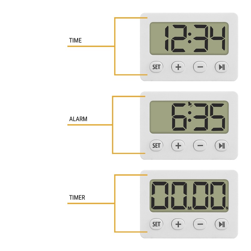 TFA Dostmann 60.2014.02 Digital Alarm Clock