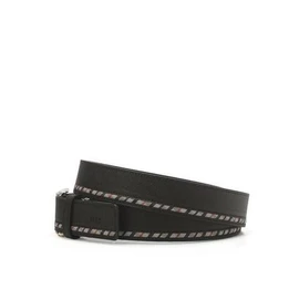Daks (신세계강남점)DBBE2F201비조벨트 블랙 라인배색 소가죽 벨트 (DBS Gangnam Branch) DBBE2F201 Bi-Color Belt Black Line Leather Belt