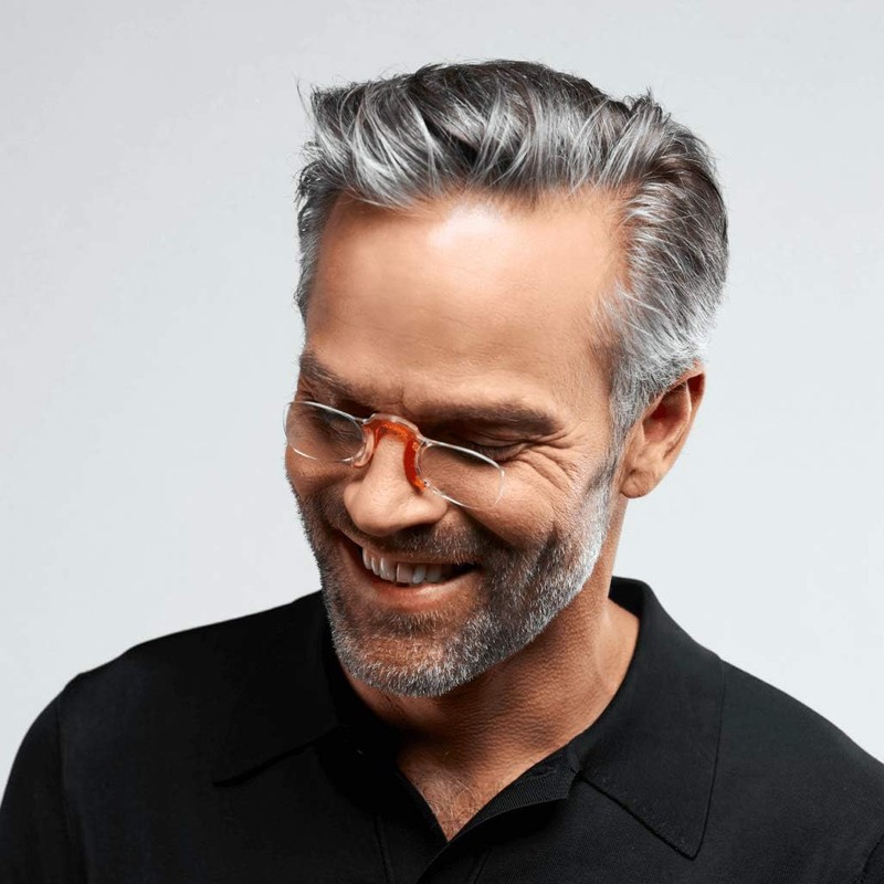 NOOZ Armless Reading Glasses for Women & Men – Ultra-Lightweight