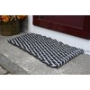 Weather-Resistant Lobster Rope Outdoor Mat, Nautical-Grade Front Door Mat, Durable