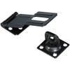 National Hardware N305-987 Safety Hasps 4-1/2In, 4-1/2", Black