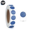 YIKIADA Blue Round Stickers 0.5 Inch Color Coding Dot Label