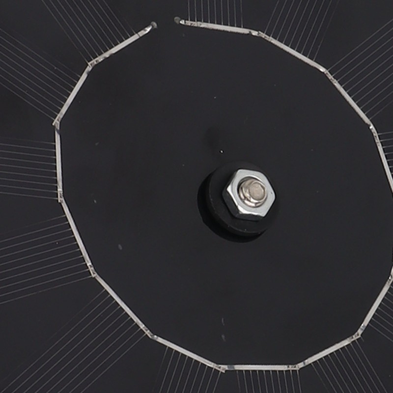 Solar Panel 10W 5V Efficient Conversion Waterproof Round Shape for