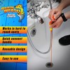 FlexiSnake Drain Weasel Sink Snake Hair Clog Remover Tool, Sink,