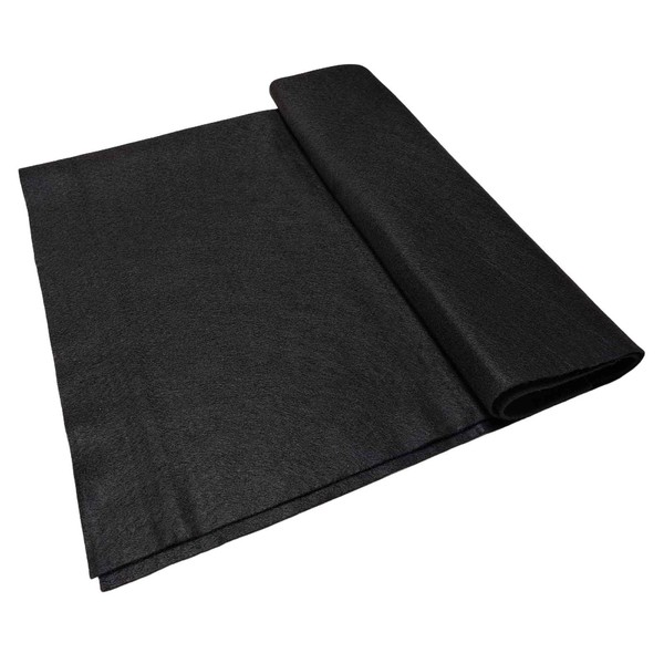 Jtnohx Black Felt, Felt Fabric for Crafts, Soft Panels for