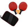 Table Tennis Paddles Set with 2PCS Penholds and 3PCS Balls