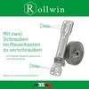 Rollwin Roller Shutter Belt Winder Flush-Mounted 165 mm to 185