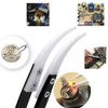 3 PCS Precision Reverse Ceramic Tweezers Kit, Pointed Electronic Tweezers,