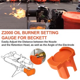 Oil Burner Setting Gauge Z2000 for Beckett Fit for Nozzle & Electrode Tool for AF AFG SR SF AFII, Accurately Adjust The Electrodes & Nozzle of Oil Burners, Reduce Fuel Consumption - 2 Pack