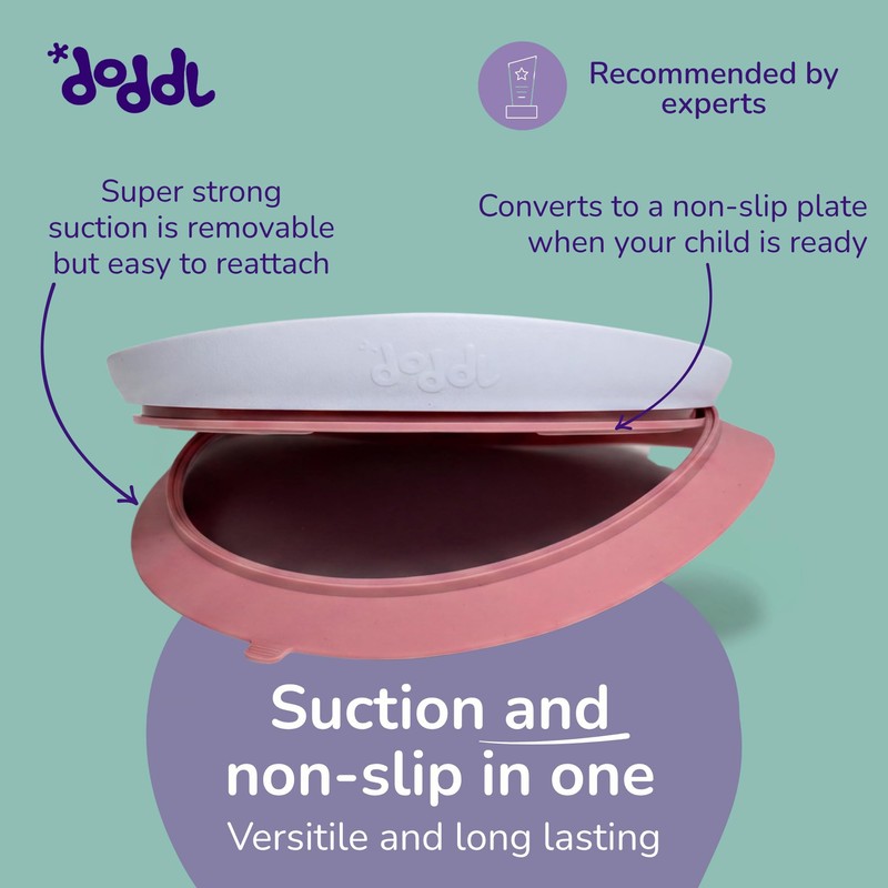 doddl 2-in-1 Suction Plate for Baby & Toddler | Baby