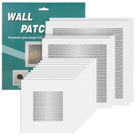 14pcs Drywall Repair Kits, 4/6/8 Inch Self Adhesive Drywall Patch Aluminum Sheet Large Hole Drywall Patch Plaster Wall Patch for Broken Walls Repair or Ceiling Filler