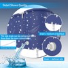 Portable Bathtub For Shower Stall, Large 47 inch Foldable Soaking