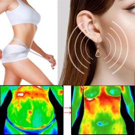 2/3Pcs Lymphflow Magnetogen Earrings Lymphatic Germanium Earrings Halolux Drainage Earrings Teardrop Crystal Earrings for Women Yoga Meditation Exercise Jewelry Accessories for Girls