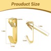 20Pcs Picture Hangers, Heavy Duty 100 lbs Picture Hanging Hooks