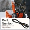 HTJYMY 07200603 Wheel Drive V- Belt Compatible with Ari-ens Classic