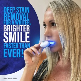 Wireless Teeth Whitening Kit, Professional At-Home Whitening System with LED Light for Brighter Smile and Easy Daily Use