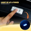 4PCS Wireless Car LED Lights, Magnetic Vehicle Ambient Light with