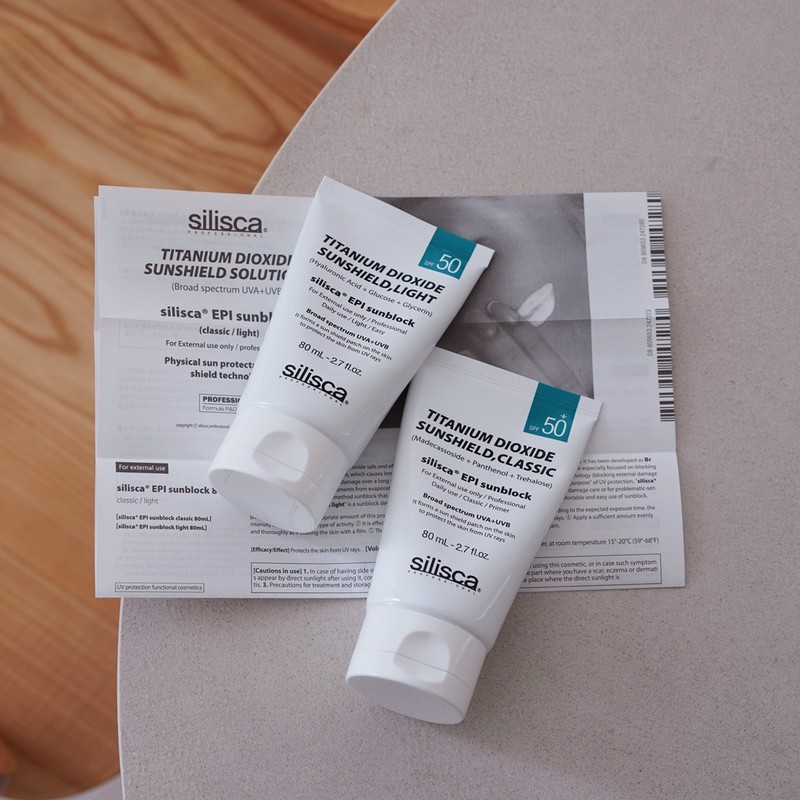 Silisca 1+1 Silisca Sun Cream EPI Sunblock 80ml (Classic+Light) /