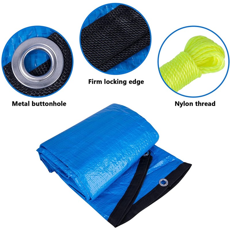 6FT Swimming Pool Cover,Round Pool Cover,Inflatable Pool Cover with Drawstrings,Outdoor