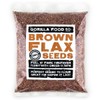 Gorilla Food Co. Brown Flax Seeds (Linseeds) - 400g -