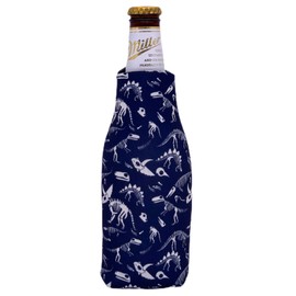 Dinosaur Bones Pattern Beer Bottle Coolie (1)