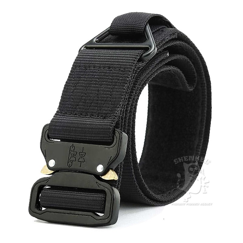 Alpha Label Shenkel Cobra Type Metal Buckle Riger Belt Width