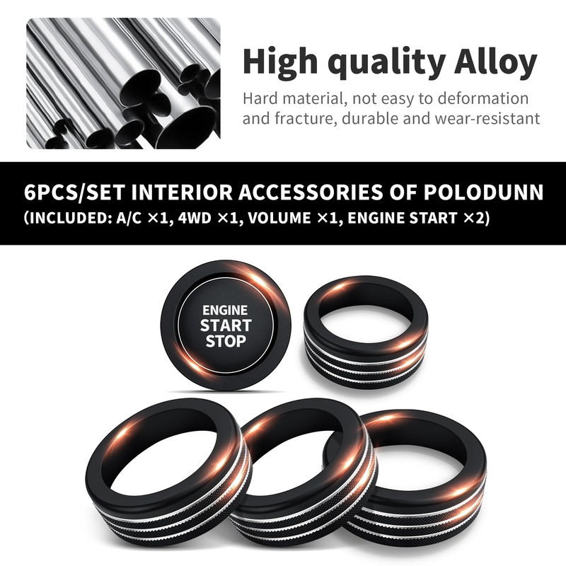 Polodunn Accessories for Toyota Tacoma 2024 2025 & 4Runner 2025