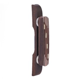 VGEBY Mandolin Bridge, Rosewood, Adjustable, 4-String, Polished, Mini/Travel Size